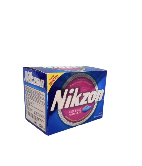 Nikzon (Vit C/Rusco/Lactobacilos) Tab Mast C/40 Genomma