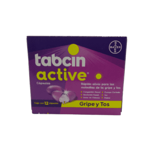 Tabcin Active (Paracetamol/Clorfenamina/Fenilefrina) Cap C/12+2 Bayer