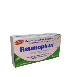Reumophan (Clorzoxazona/Ketoprofeno) Tab 250/50 Mg C/40 Grisi