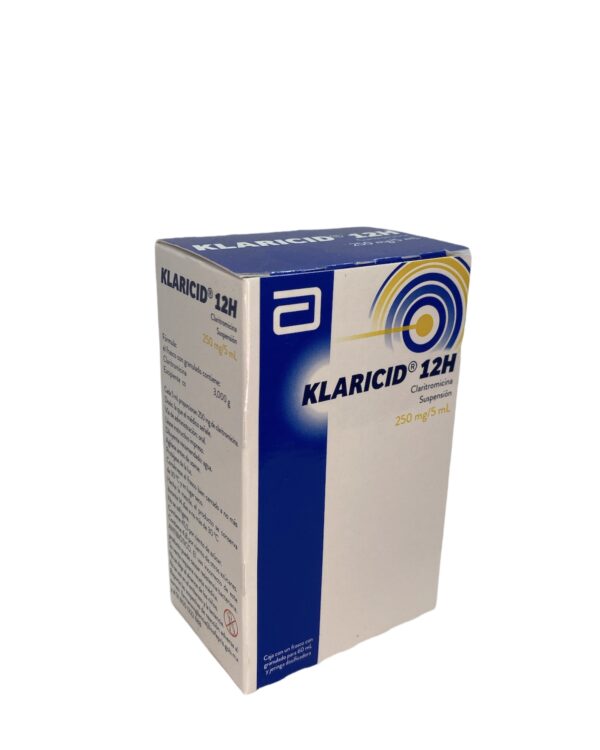 Klaricid 12 H (Claritromicina) Susp 250 Mg 60 Ml Abbott