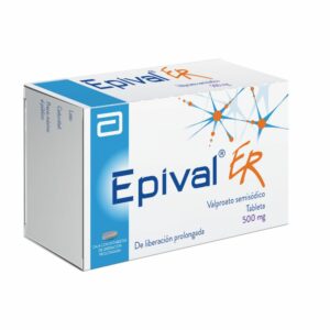 Epival ER (Valproato Semisodico) Tab Lib Prol 500 Mg C/30 Abbott