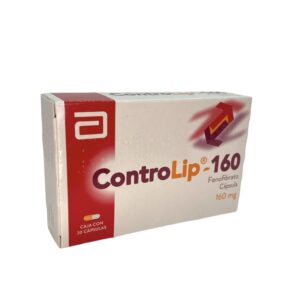 Controlip (Fenofibrato) Cap 160 Mg C/30 Abbott