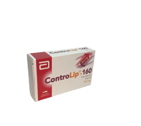 Controlip (Fenofibrato) Cap 160 Mg C/15 Abbott - Imagen 3