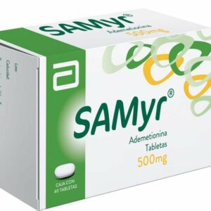 Samyr (Ademetionina) Tab 500 Mg C/40 Abbott