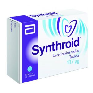 Synthroid (Levotiroxina  Sodica) Tab 137 µG C/30 Abbott