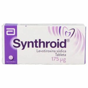 Synthroid (Levotiroxina Sodica) Tab 175 µG C/30 Abbott