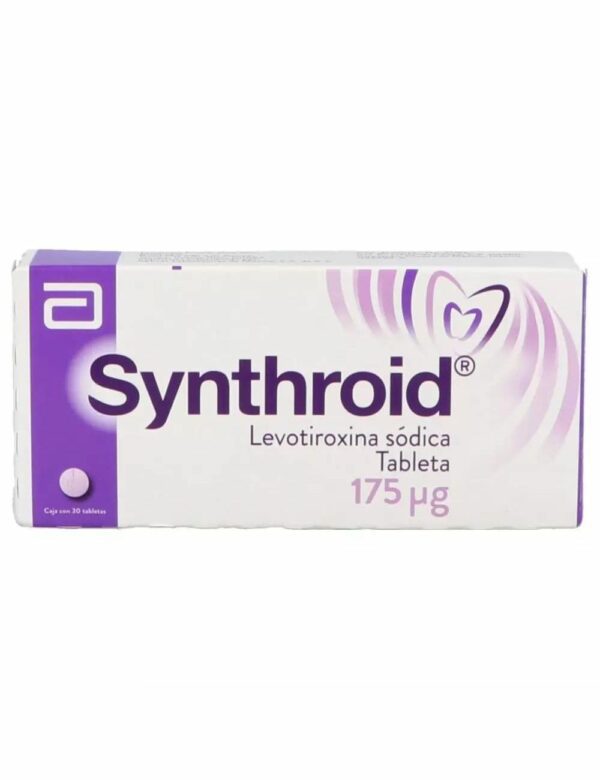 Synthroid (Levotiroxina Sodica) Tab 175 µG C/30 Abbott