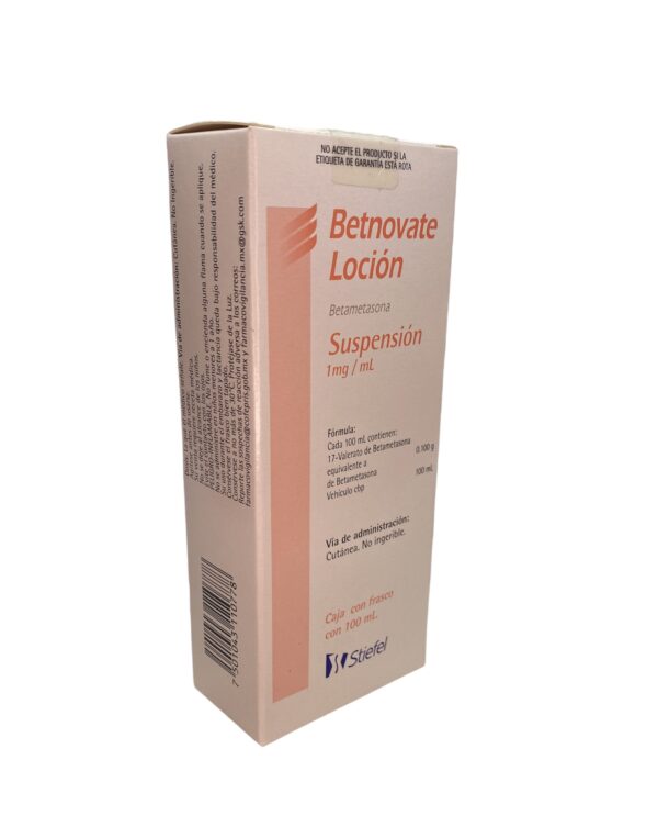 Betnovate Locion (Betametasona) Susp 1 Mg C/100 Ml Gsk