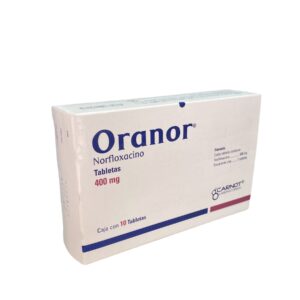 Oranor (Norfloxacino) Tab 400 Mg C/10 Carnot