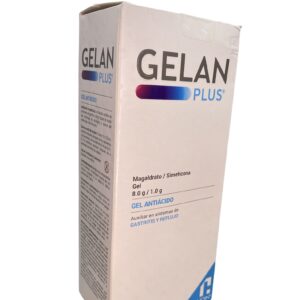 Gelan Plus (Magaldrato/Simeticona) Gel 8.0/1.0 Mg/10 Ml C/250 Ml Chinoin