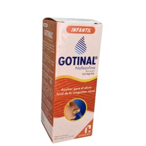 Gotinal (Nafazolina) Sol Nasal 0.5 Mg C/ 15 Ml Chinoin