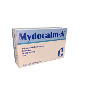 Mydocalm-A (Tolperisona/Paracetamol) Cap 50/300 Mg C/30 Chinoin