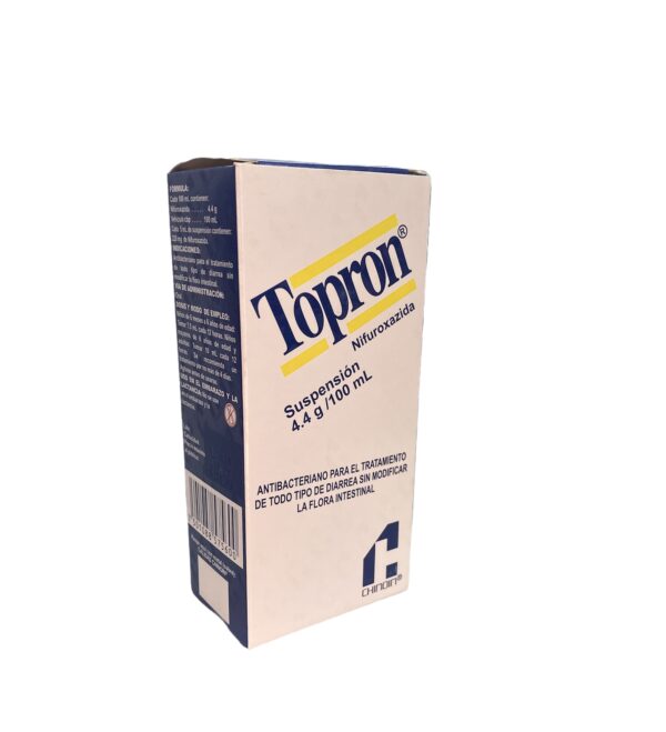 Topron (Nifuroxazida) Susp 4.4 G C/100 Ml Chinoin