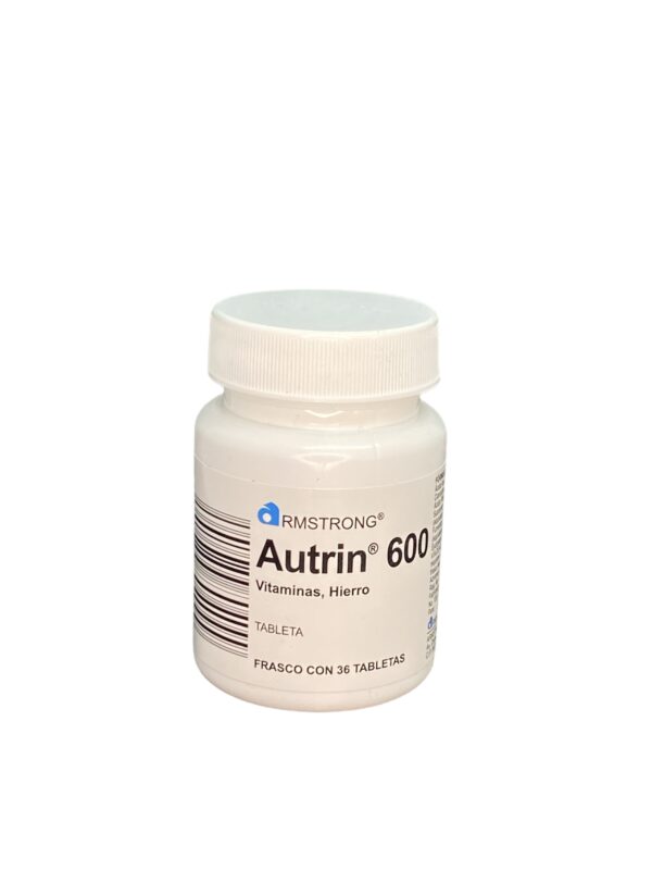 Autrin 600 (Vitaminas/Hierro) Tab C/36 Armstrong