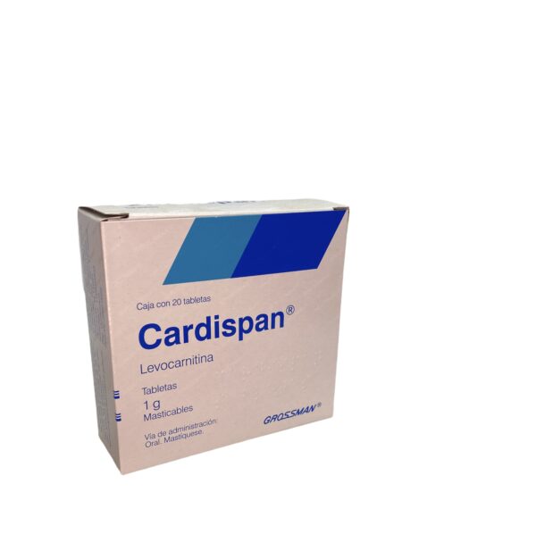 Cardispan (Levocarnitina) Tab Mast 1 G C/20 Grossman