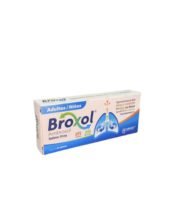 Broxol (Ambroxol) Tab 30 Mg C/20 Carnot