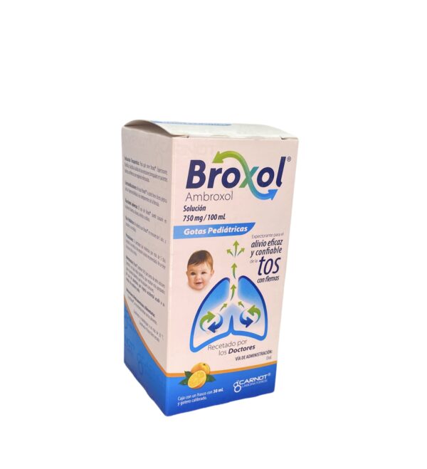Broxol (Ambroxol) Sol 750 Mg C/30 Ml Carnot