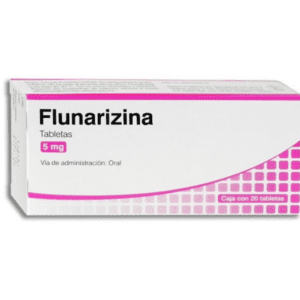 Flunarizina Tab 5 Mg C/20 Atlantis