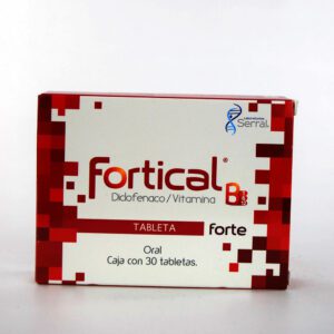 Fortical Forte (Diclofenaco/Complejo B) Grag C/30 Serral