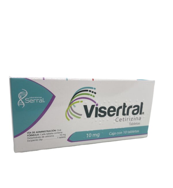 Visertral (Cetirizina) Tab 10 Mg C/10 Serral