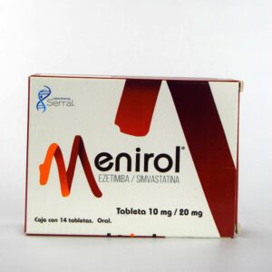 Menirol (Simvastatina/Ezetimiba) Tab 20/10 Mg C/14 Serral