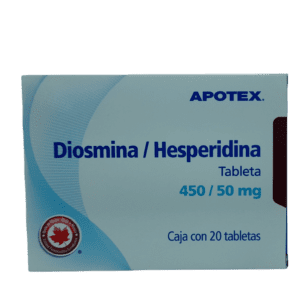 Diosmina/Hesperidina Tab 450/50 Mg C/20 Apotex
