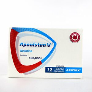 Aponistan V (Nistatina) Tab 100,000 Ui C/12 Apotex