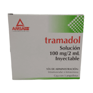 Tramadol Sol Iny100 mg 2 ml C/5 amp Amsa