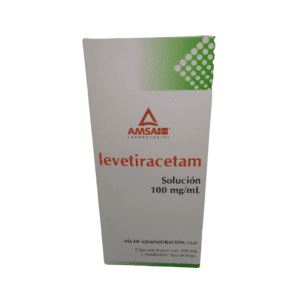 Levetiracetam sol oral 100 mg ml C/300 ml Amsa