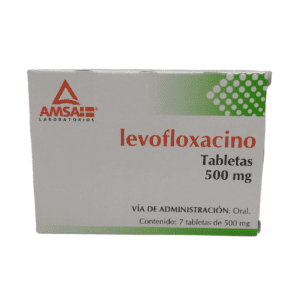 Levofloxacino tab 500 mg C/7  Amsa