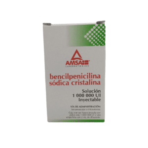 Bencilpenicilina sol iny 1 000 000 UI 2Ml Amsa