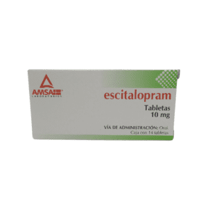 Escitalopram tab 10 mg C/14 Amsa