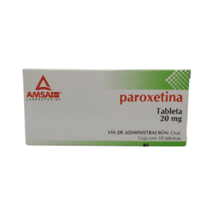 Paroxetina tab 20 mg C/10 Amsa