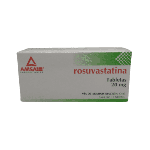 Rosuvastatina tab 20 mg C/15 Amsa