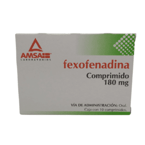 Fexofenadina comp 180 mg C/10 Amsa