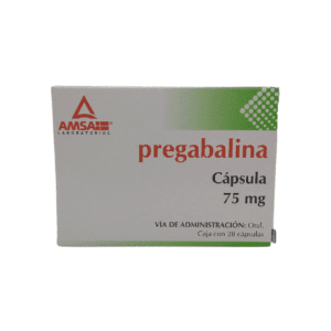 Pregabalina Cap 75 mg C/28 Amsa