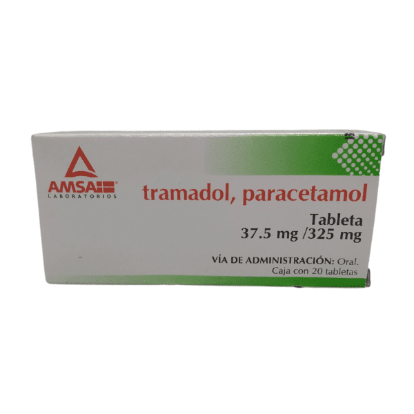 Paracetamol/tramadol tab 325/37.5 mg C/20 Amsa