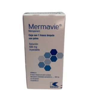 Mermavie (Meropenem) Sol Iny 500 Mg C/1 Amp Kener