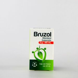 Bruzol (Albendazol) Susp 20 Mg/Ml C/20 Ml Bruluart