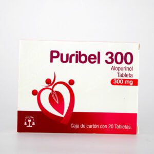 Puribel-300 (Alopurinol) Tab 300 Mg C/20 Bruluart