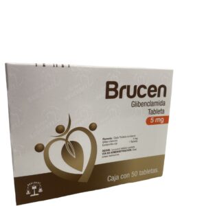 Brucen (Glibenclamida) Tab 5 Mg C/50 Bruluart