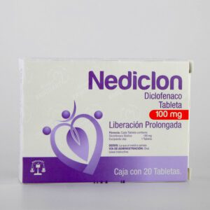 Nediclon (Diclofenaco) Tab 100 Mg C/20 Bruluart