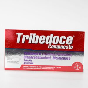Tribedoce Compuesto (Complejo B/Diclofenaco) Sol Iny C/3 Bruluart