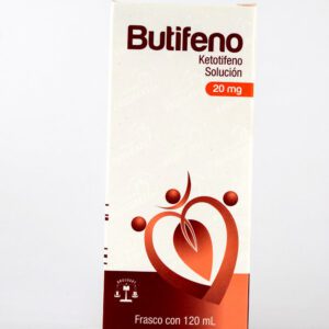 Butifeno (Ketotifeno) Susp 20 Mg C/120 Ml Bruluart