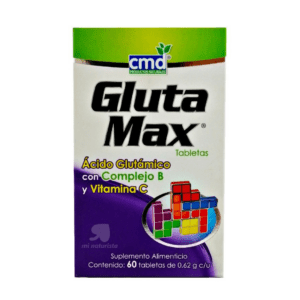 Glutamax (Ac. Glutamico/Complejo B/Zinc) Tab C/60 CMD