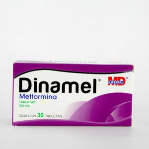 Dinamel (Metformina) Tab 500 Mg C/30 Liferpal
