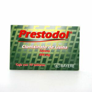 Prestodol (Clonixinato De Lisina) Comp 250 Mg C/10 Rayere