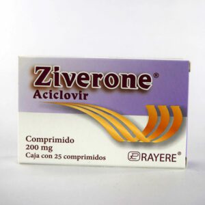 Ziverone (Aciclovir) Tab 200 Mg C/25 Rayere
