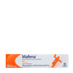 Mafena (Diclofenaco) Gel 1.16 G Tubo C/60 G Maver