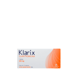 Klarix (Claritromicina) Tab 250 Mg C/10 Maver